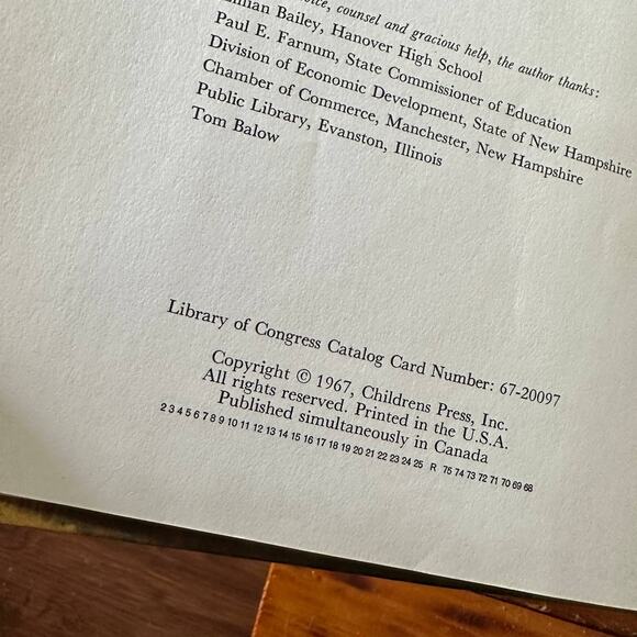 Vintage 1967 Enchantment of American 2 Book Bundle New Hampshire & Massachusetts - Picture 3 of 12